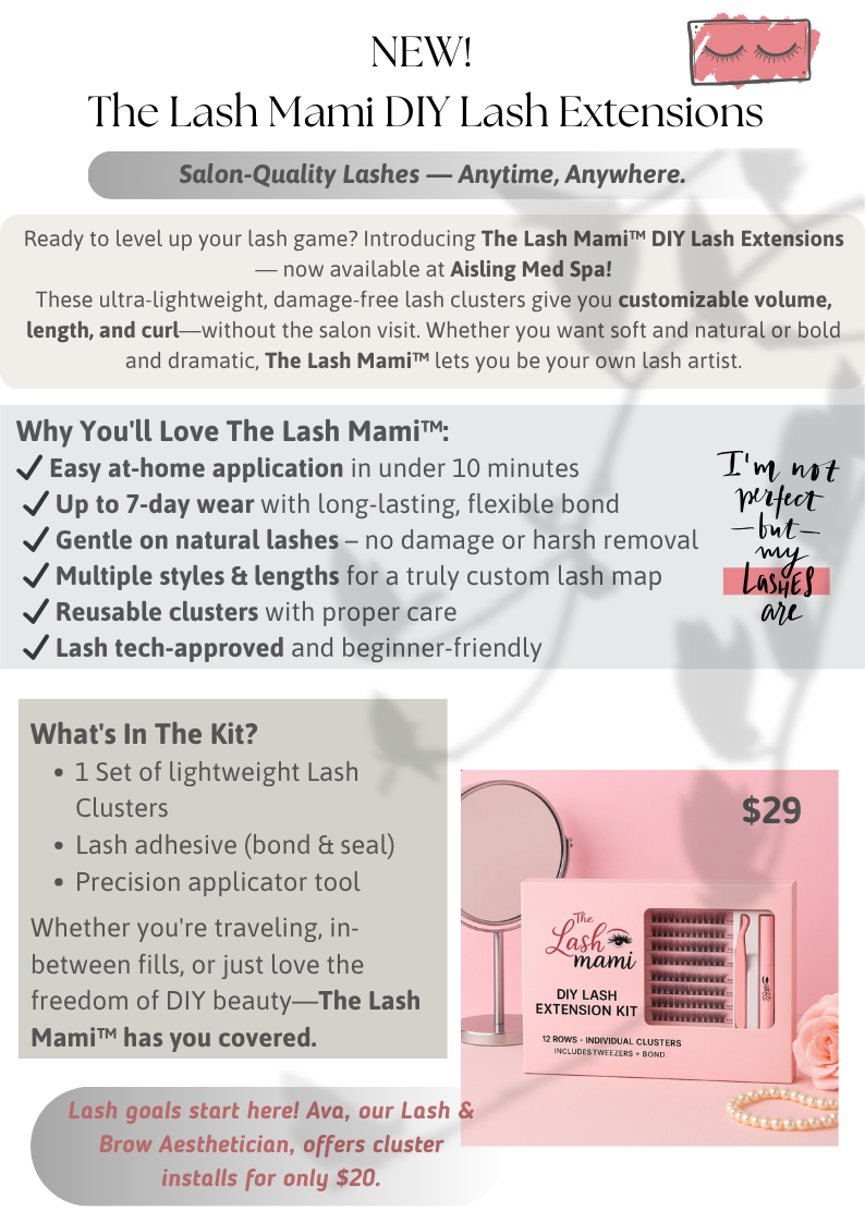 DIY Lash Mami Extensions kit with easy application and customizable volume.